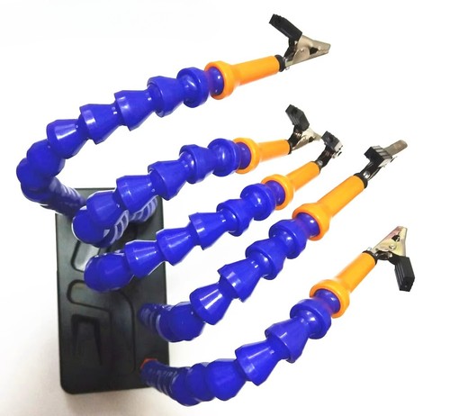Welding Jig Electric Soldering Iron Welding Auxiliary Jig 6 Claw Support Fixator - Picture 17 of 21