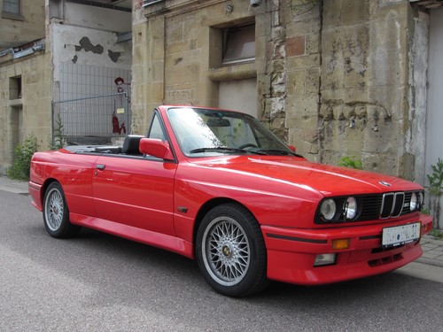 BMW E30 M3 Cabrio - 1.Hd Orig. 66.000 km Bj 1989 Service BMW Classic München neu - Bild 4 von 12