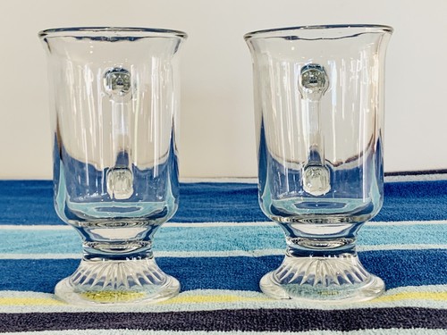 Juego de 2 tazas de café con leche irlandés de vidrio transparente de anclaje 8 oz - Imagen 4 de 10