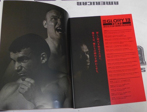 Sergei Kharitonov Raymond Daniels Peter Aerts Signed Glory 13 Program PSA/DNA - Picture 5 of 24