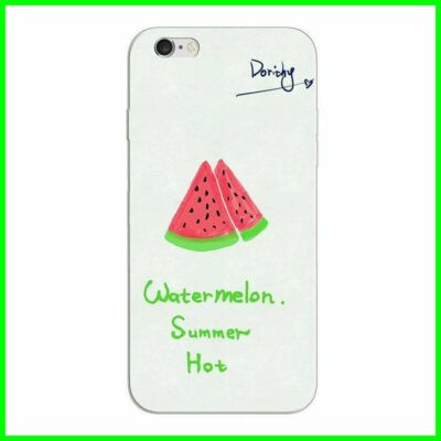 HANDYHÜLLE für iPhone 6 6S Case Cover Schutzhülle Hülle Wassermelone Summer