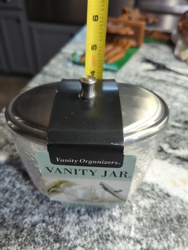 InterDesign Divided Vanity Jar From Bed Bath and Beyond - Picture 5 of 5