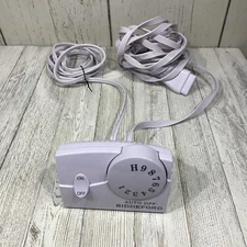 Biddeford TC11BA Electric Heating Blanket 4-Prong Controller White TESTED (B)