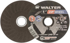 Walter 11T042 4-1/2X3/64X7/8 High Performance Zip Wheels Type 1 A60 Gr