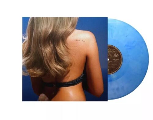 Sabrina Carpenter Short n' Sweet SIGNED Vinyl Light Sky Blue LP NEW - Picture 2 of 2