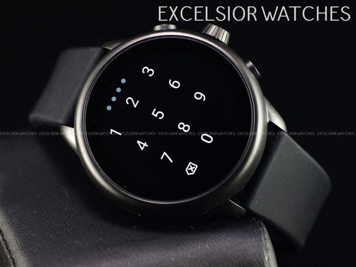 NIB Fossil Watch Generation 6 WELLNESS Smart Watch FTW4069 Black - Picture 3 of 9