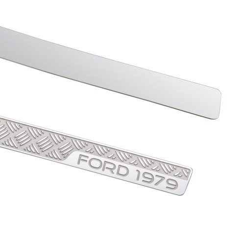 Pedal de placa lateral de metal plateado para piezas de automóvil bronce 1/10 radiocontrol TRX4 - Imagen 3 de 21