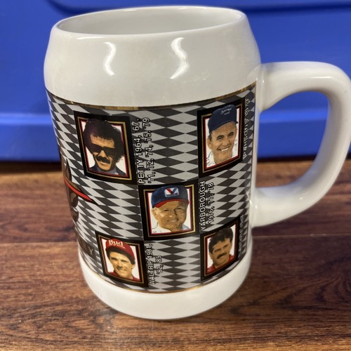 Nascar Winston Cup Champions 25th Anniversary Coffee Cup Mug Stein 1995 No COA - Picture 2 of 5