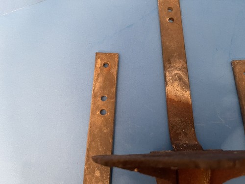 6 ANTIGUOS PROTECTORES DE HIELO DE HIERRO FUNDIDO 1923 S&S MFG CO SLATINGTON PA TECHO PÁJAROS DE NIEVE - Imagen 11 de 18