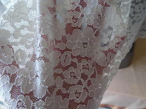 Jacke mit Spitze, Schleife von Judith Williams über HSE in Creme Gr. 50 - Bild 8 von 13