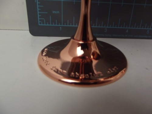 Absolut Elyx Martini Gin Kupfer Weizen Motiv Coupe Becher Menge 2 - Bild 3 von 10