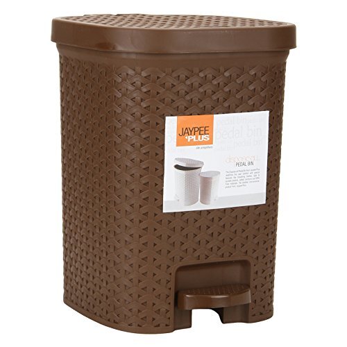 Plastic Foot Pedal Bin 7L with Bucket Insert for Bathroom Kitchen Home Office - Picture 42 of 47