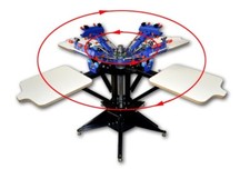 DIY 1 PC 4 Color 4Station Micro-registration Precise Screen Printing Machine New