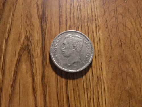 BELGUIM 5 FRANCS 1931 COIN (482) - Picture 2 of 2
