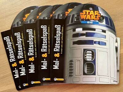 Star Wars - Mal- und Rätselspaß - R2-D2 mit Maske - 2016 - Neu 