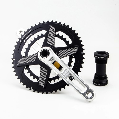 165mm Folding Road Bike Crank 52-36T 12 Speed 2X Chainring with Bracket Crankset - Picture 29 of 34