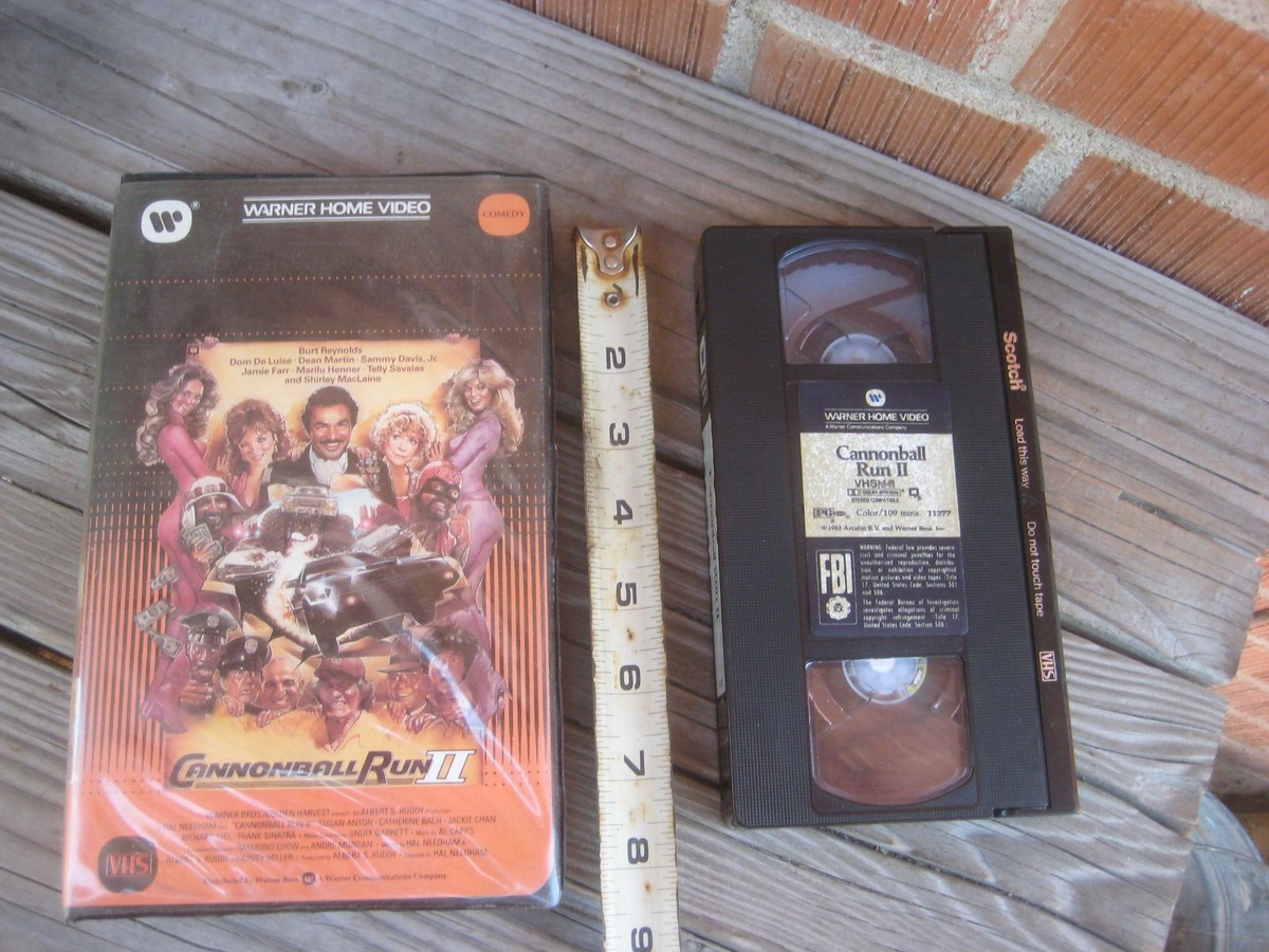 Vintage ** CANNONBALL RUN 2 --- 1984 x 109 Mins *** VHS | eBay