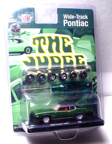 M2 Machines Chase 1969 Pontiac GTO Judge 1:64 Diecast Model Kit 1/750 - Picture 1 of 3