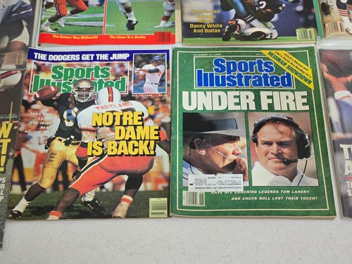 Vintage Sports Illustrated MICHAEL JORDAN How High Can He Fly 80's Cowboys Lot - Picture 9 of 12