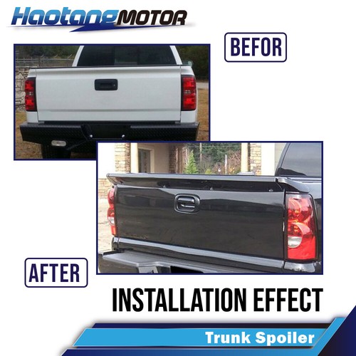 Tailgate Intimidator Spoiler Wing Fit For 1999-2006 Chevy Silverado Sierra 1500 - Picture 8 of 8