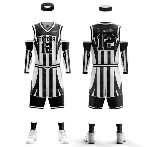 10 Basketball Uniforms Set Reversible Home/away of Jerseys & Shorts Ladies Gents - Picture 8 of 12