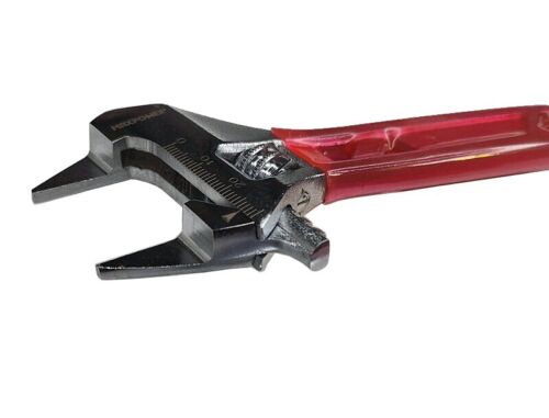 X-Steel Stubby 3mm Super Thin Slim 30mm Wide Open Adjustable Wrench Shifter - Bild 2 von 6