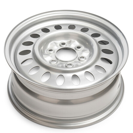 New Wheel For 2002-2009 GMC Envoy 17 Inch Silver Steel Rim - Bild 3 von 9