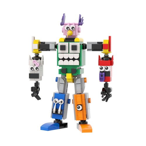 MOC Transformation Banban Model Building Blocks Bricks Garten of Banban Kid Gift - Picture 2 of 7