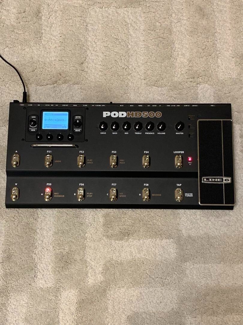 Tested Line 6 POD HD500 Multi-Effects Guitar Effect Pedal | eBay Tested Line 6 POD HD500 Multi-Effects Guitar Effect Pedal | eBay