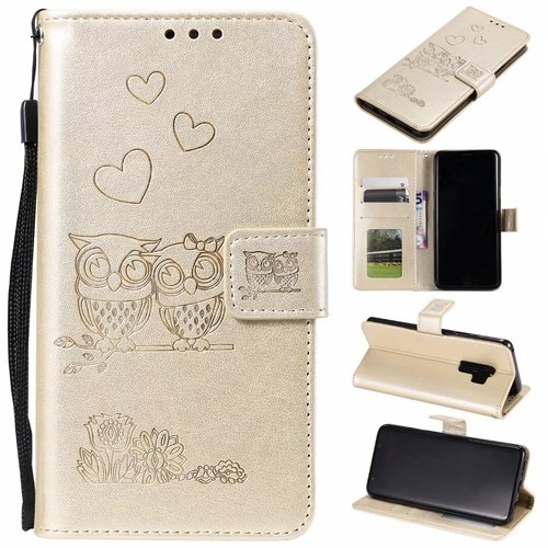 10pcs/lot Owl Photo Frame Credit Card Wallet Leather Case for iPhone Samsung  - Picture 8 of 12