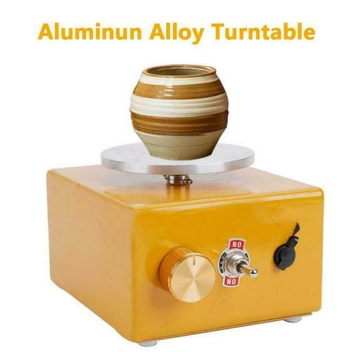 Mini Electric Pottery Wheel Machine For Ceramic Work Clay Art Craft Molding Gift - Picture 1 of 12