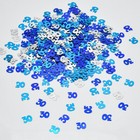 Birthday Confetti Party Table Blue Silver 30th Decorations Age Sprinkles Scatter