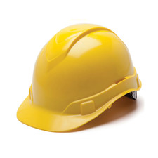 Ridgeline Cap Style Construction Work Safety Hard Hat 6 Point Ratchet Suspension
