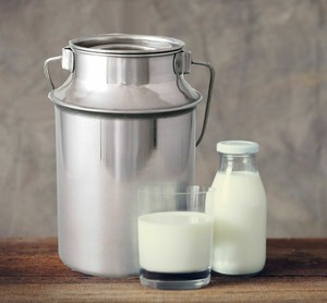 1,5 l! Milchkanne Milchkanne aus rostfreiem Edelstahl