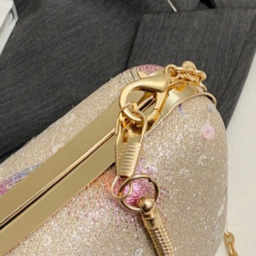 Handheld Bankett-Tasche Funkelnder Diamant Einzelne Umhängetasche Frauen - Picture 12 of 12
