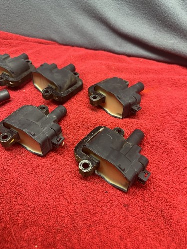 97-04 LS1 CORVETTE CAMARO Z28 SS FIREBIRD WS6 5.7 USED DENSO FACTORY COILS OEM - Picture 2 of 5
