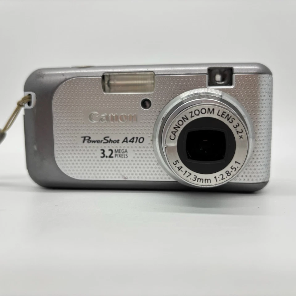 Canon PowerShot A410 3.2MP CCD Compact Digital Camera Y2K Point & Shoot Working - Image 2 of 4