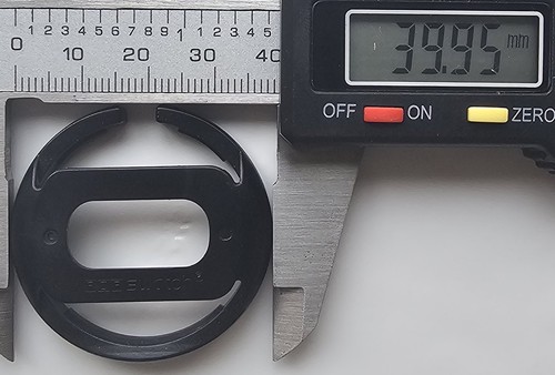 POP Swatch 40 mm black protector ring watch spare part vintage - Picture 4 of 4