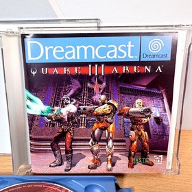 Quake III Arena 2000 Sega Dreamcast First-Person Shooter, Arcade PAL Video Game