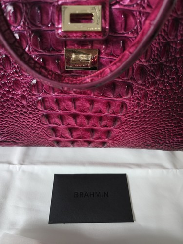 Brahmin Adrian Satchel Pomegranate Melbourne Leather - Bild 2 von 21