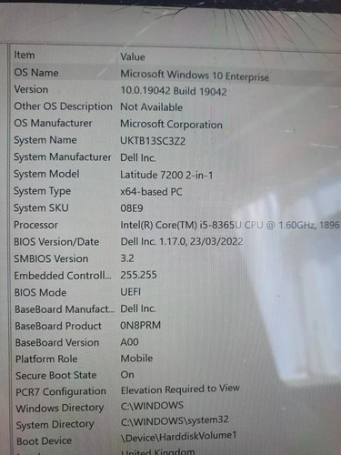 Dell Latitude 7200 2-in-1 Detachable Business Laptop - Picture 10 of 10