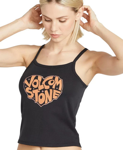 Volcom 1991 Strappy Women's Tank - black - M - Picture 2 of 4