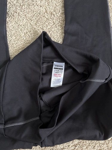 Leggings GYMSHARK sin costuras negros tiro alto talla grande  - Imagen 3 de 3