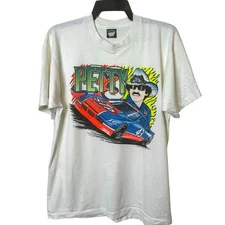 Vintage Single Stitch XL Screen Stars Best Made in USA Richard Petty T-Shirt