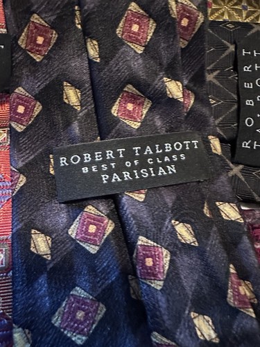 Menge 6 Robert Talbott Best Of Class Partisian Seidenkrawatten - Bild 5 von 8