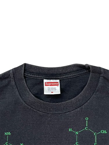 Supreme Fw17 DNA T Shirt Nera Uomo Taglia M Medium - Foto 2 di 6