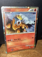 Entei HGSS20 Promo HeartGold SoulSilver Pokemon Card Holo Foil Rare LP/NM
