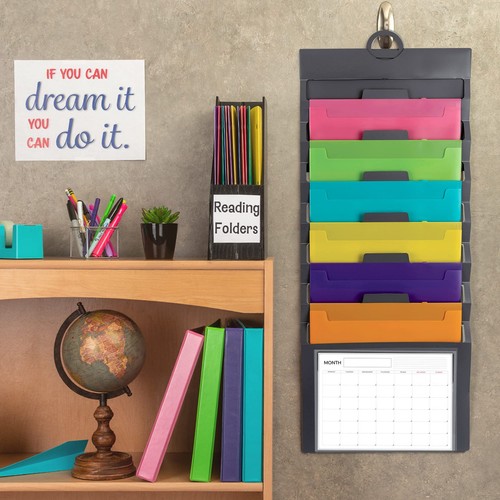 Cascading Wall File Organizer, Classrom Organization and Storage, 6 Removable... - Bild 3 von 8