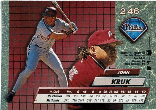 1992 Fleer Ultra Baseball Base Set : U Pick 35 Cent Shipping per Card - Picture 143 of 213