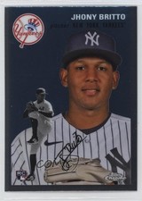 2023 Topps Chrome Platinum Anniversary Jhony Brito #209 1gj7